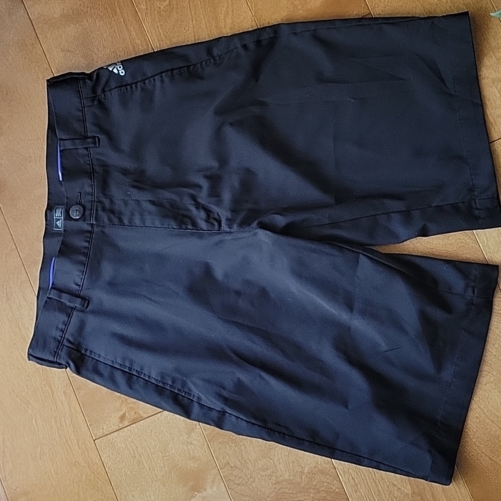 Adidas boys black shorts size XL